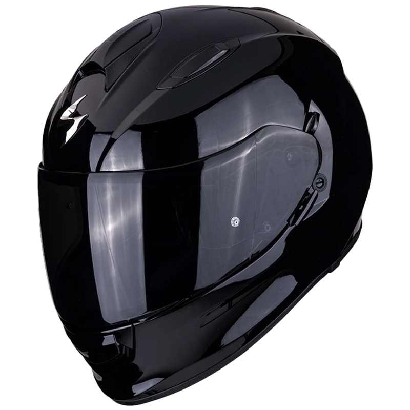 Scorpion Exo-491 Solid motorcykelhjelm sort blank