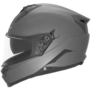 NOX N304S helfacade motorcykelhjelm, mat titanium