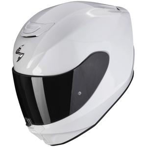 Integreret motorcykelhjelm Scorpion EXO-391 Solid hvid