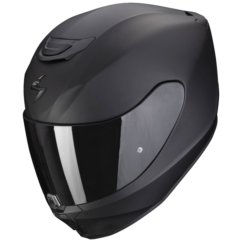 Scorpion EXO-391 Solid fullface motorcykelhjelm sort mat