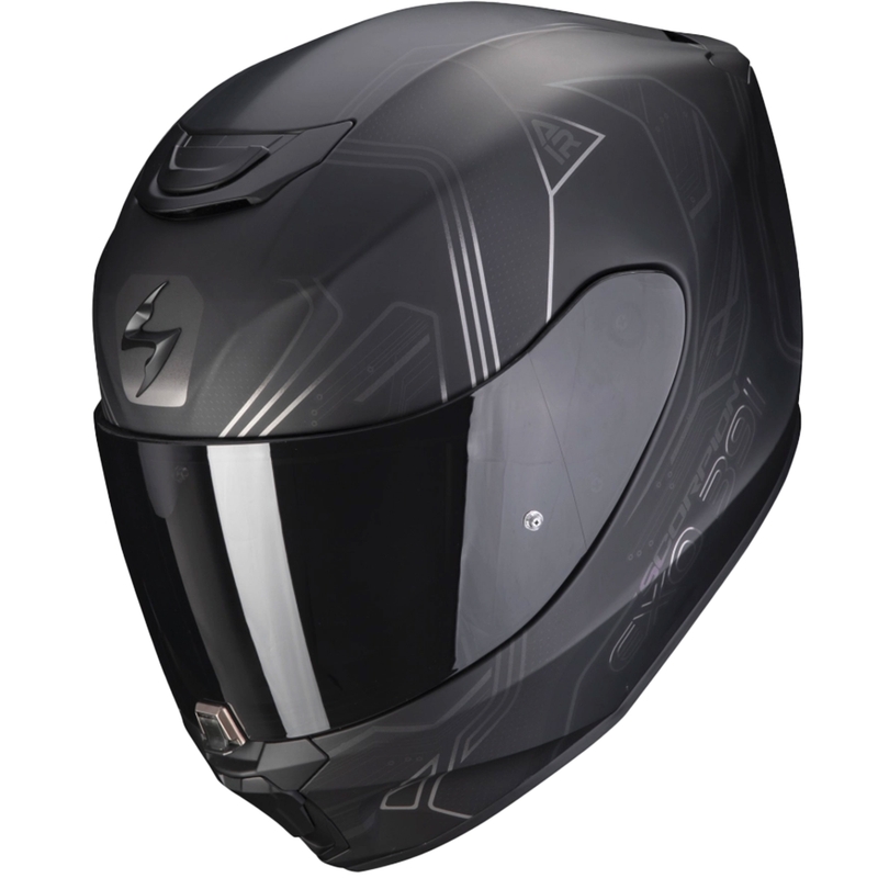 Integral motorcykelhjelm Scorpion EXO-391 Spada sort kamæleon mat