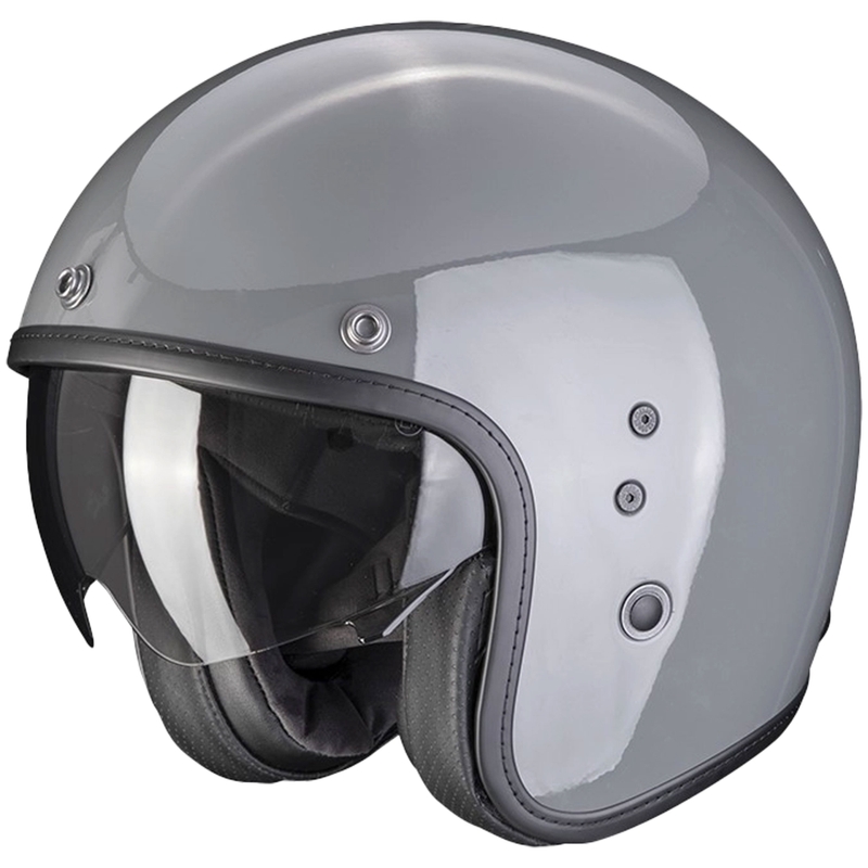 Åben hjelm SCORPION BELFAST EVO Solid cementgrå