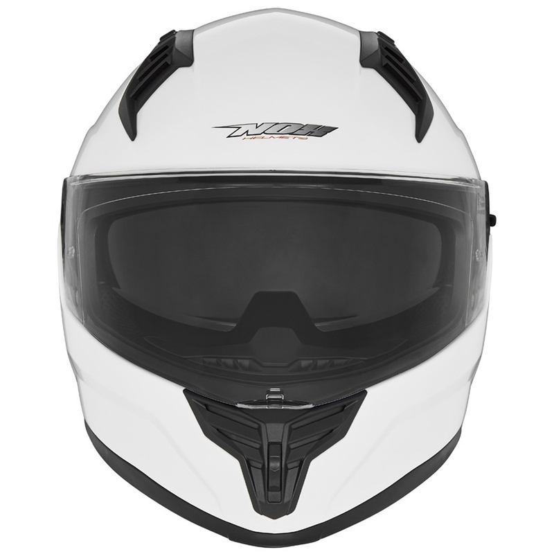 Full-face motorcykelhjelm NOX N401 hvid