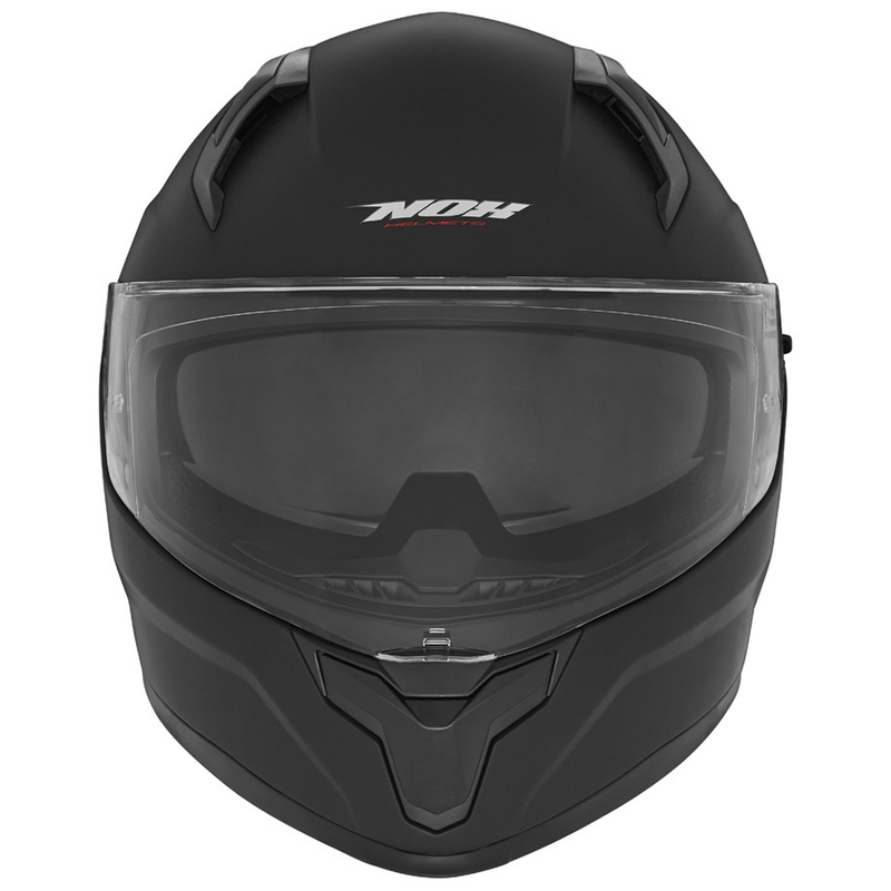 NOX N401 helfacade motorcykelhjelm mat sort