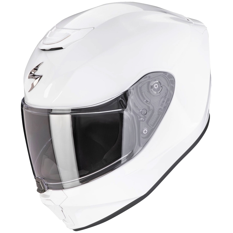 Scorpion EXO-JNR AIR SOLID børne fullface motorcykelhjelm hvid