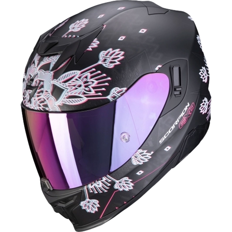 Integralhjelm Scorpion EXO-520 AIR Tina sort-sølv - kvalitet II