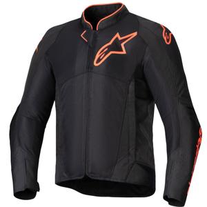 Alpinestars Viper Air V4 motorcykeljakke sort-fluorrød