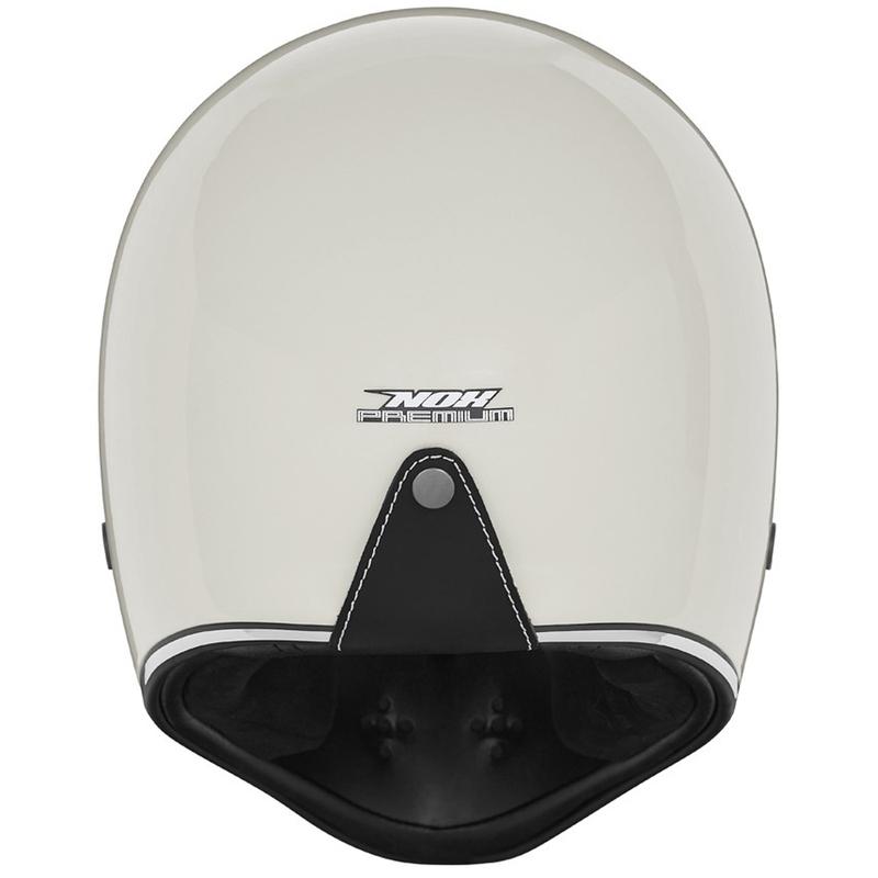 NOX PREMIUM SEVENTY II hel-face motorcykelhjelm elfenbenshvid
