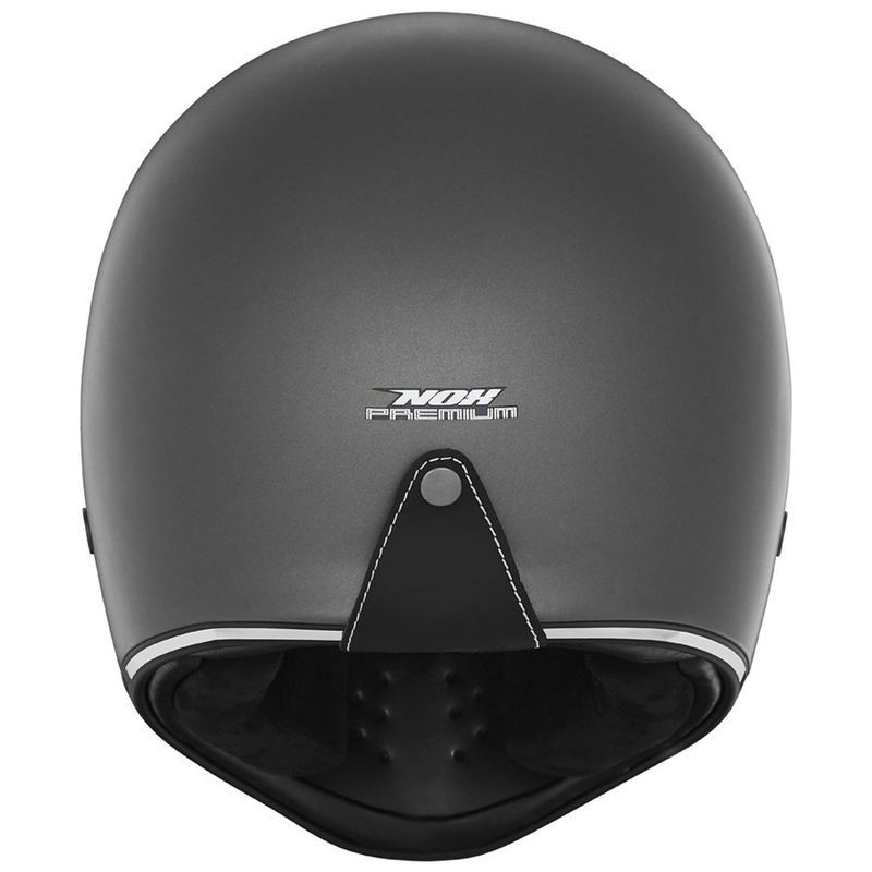 NOX PREMIUM SEVENTY II hel-face motorcykelhjelm, titanium