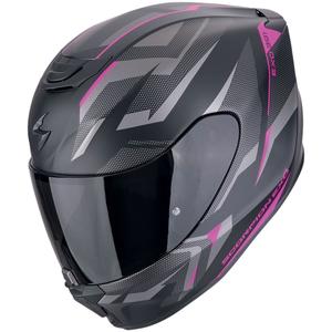 Scorpion EXO-391 AAXO fullface motorcykelhjelm, mat sort-pink