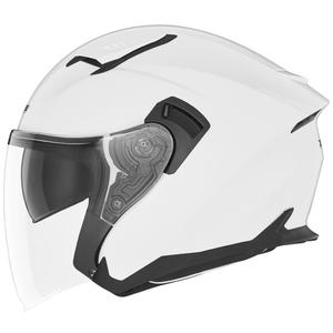 Open face motorcykelhjelm NOX N130 hvid