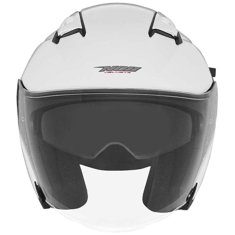 Open face motorcykelhjelm NOX N130 hvid