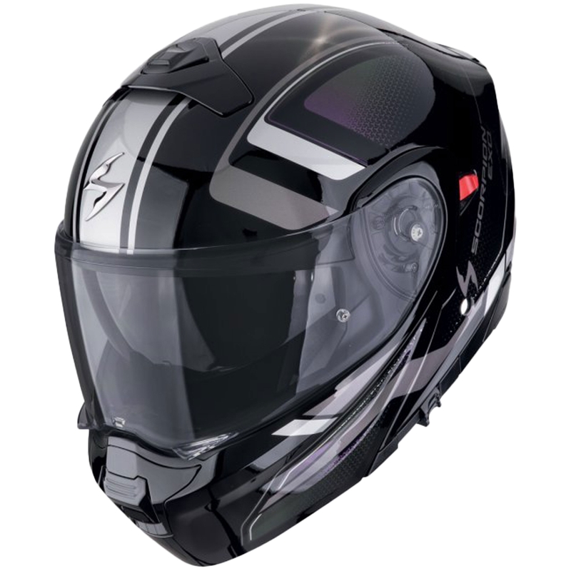 Modulær motorcykelhjelm Scorpion EXO-930 EVO ARDENS sort kamæleon