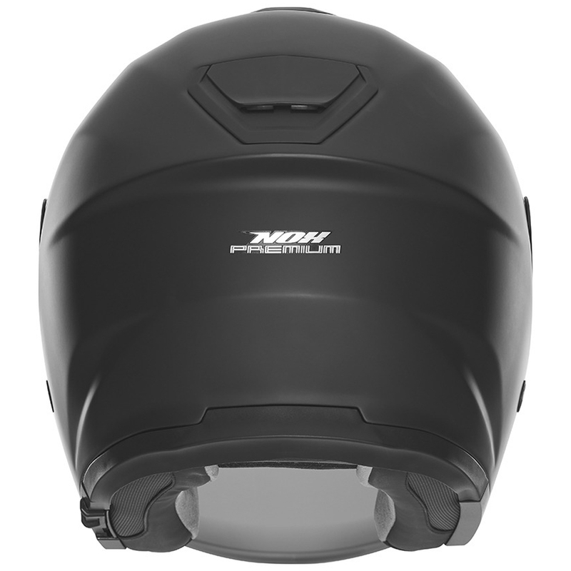 Open face motorcykelhjelm NOX PREMIUM SPY matsort