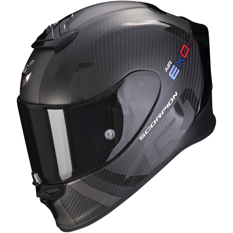 Integralhjelm Scorpion EXO-R1 EVO Carbon Air MG sort-sølv