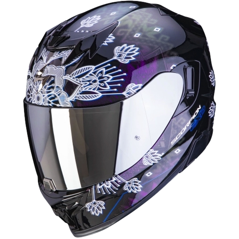 Integralhjelm Scorpion EXO-520 AIR Tina Chameleon sort