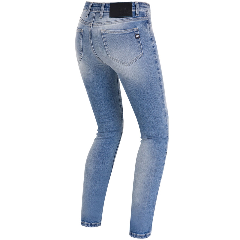 Dame motorcykeljeans PMJ Ginevra blå