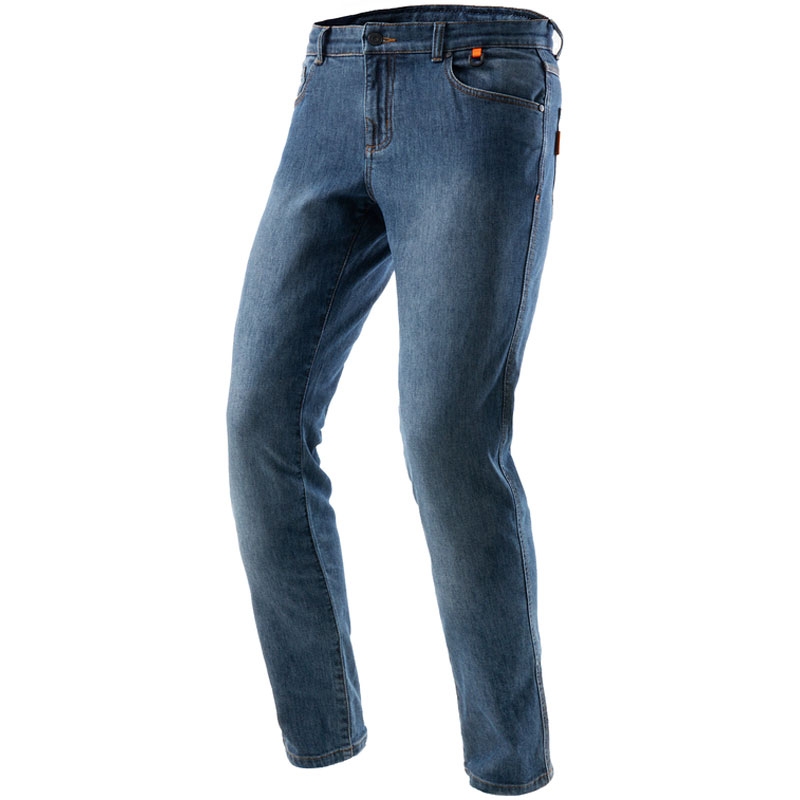Rebelhorn Bronco motorcykeljeans, vasket blå