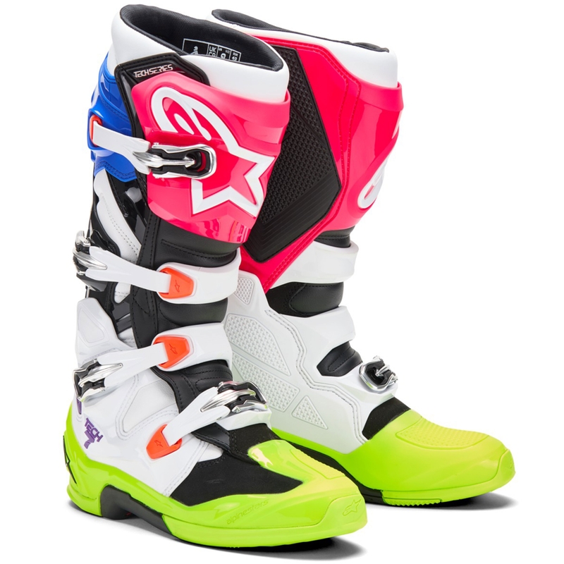 Alpinestars TECH 7 limited edition Hay multifarve motocrossstøvler