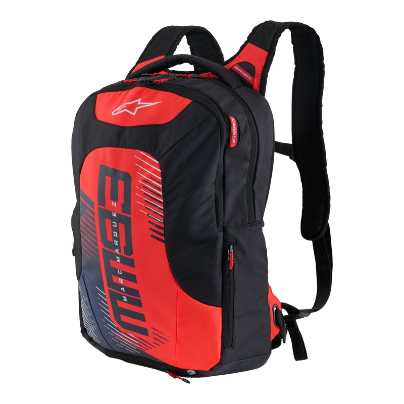 Alpinestars City Hunter V2 MM93 rygsæk fluo rød-blå-sort-hvid