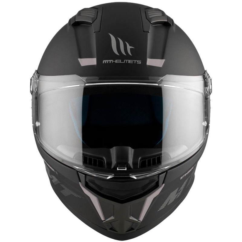 Full face motorcykelhjelm MT Stinger 2 Solid mat sort