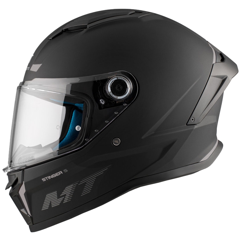 Full face motorcykelhjelm MT Stinger 2 Solid mat sort