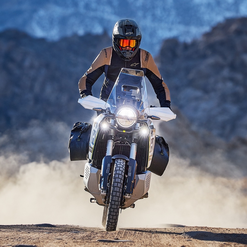 Alpinestars ST-2 Air motorcykeljakke mørkeblå-mørk khaki-sort