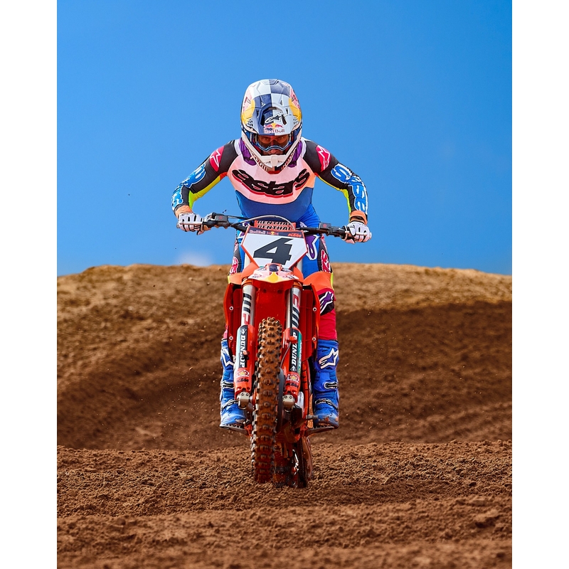 Alpinestars SUPERTECH motocross bukser limited edition HAY multicolor