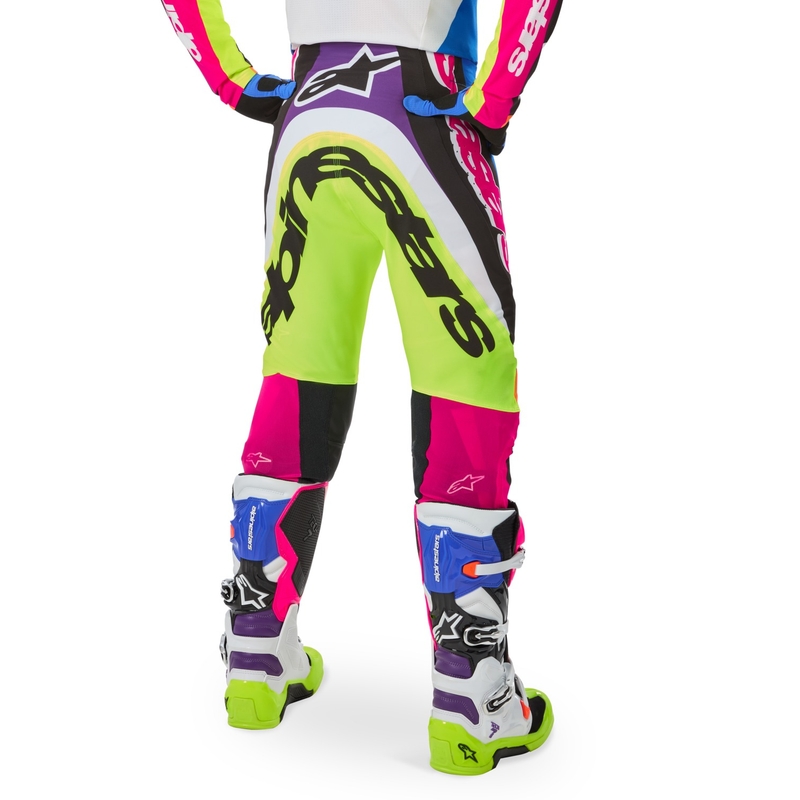 Alpinestars SUPERTECH motocross bukser limited edition HAY multicolor