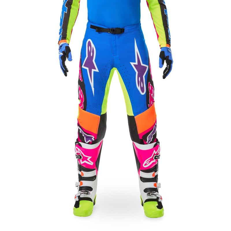 Alpinestars SUPERTECH motocross bukser limited edition HAY multicolor