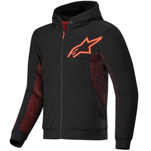 Alpinestars Chrome Air Sport motorcykel sweatshirt sort-rød
