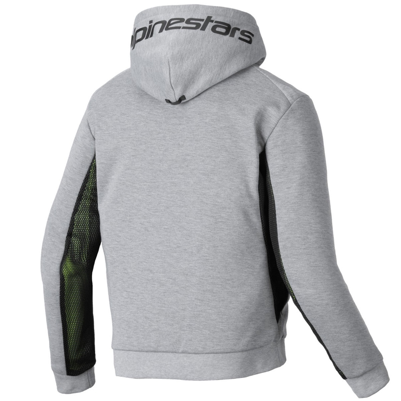Alpinestars Chrome Air Sport motorcykel sweatshirt grå-sort-mørk khaki