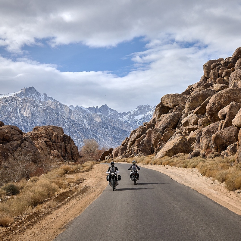 Alpinestars Andes Air Drystar motorcykeljakke sort-grå grøn-blå