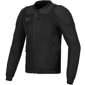 Alpinestars TROOP-AIR PRO motorcykeljakke sort-sort