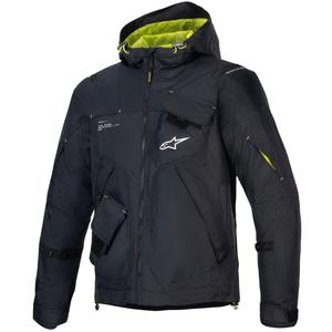 Alpinestars MOGRESS AIR motorcykeljakke sort-lime-hvid