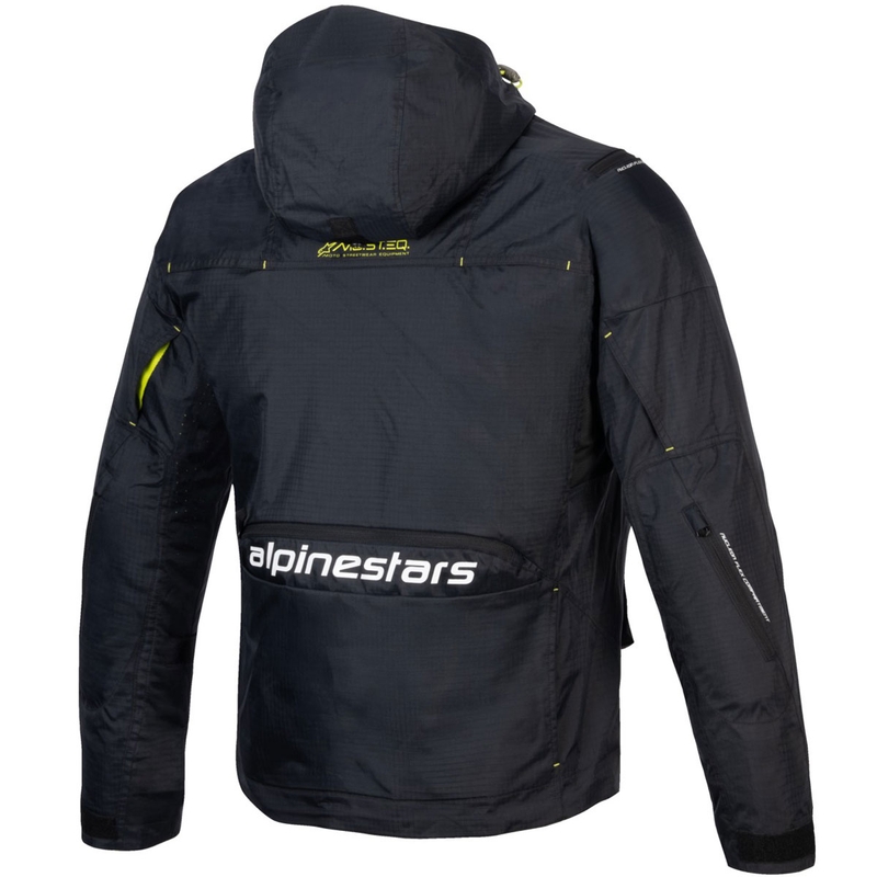 Alpinestars MOGRESS AIR motorcykeljakke sort-lime-hvid