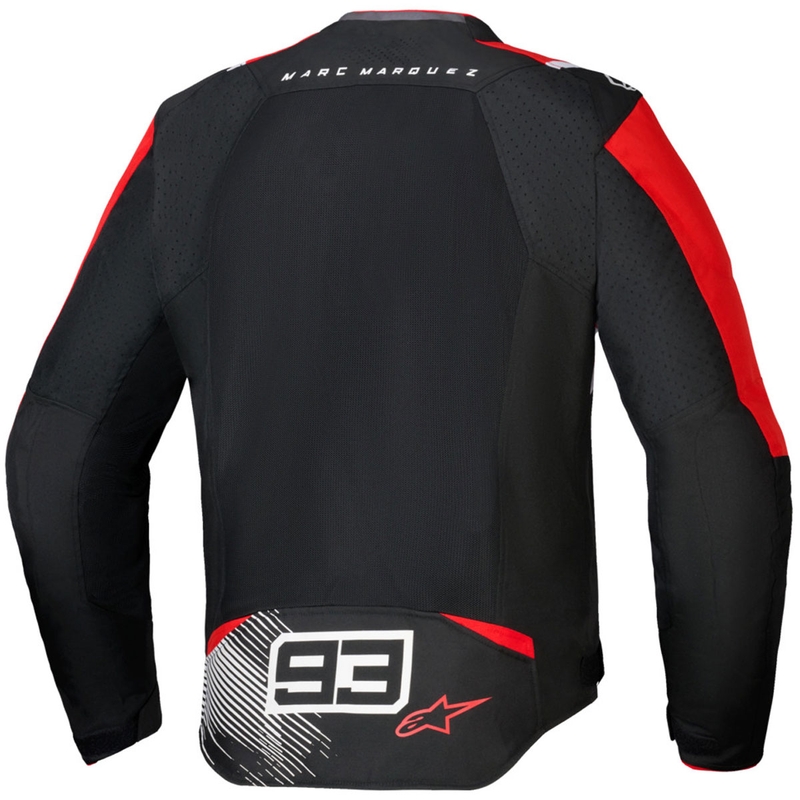 Alpinestars T-SPS Air V2 MM93 motorcykeljakke rød-sort-hvid kollektion