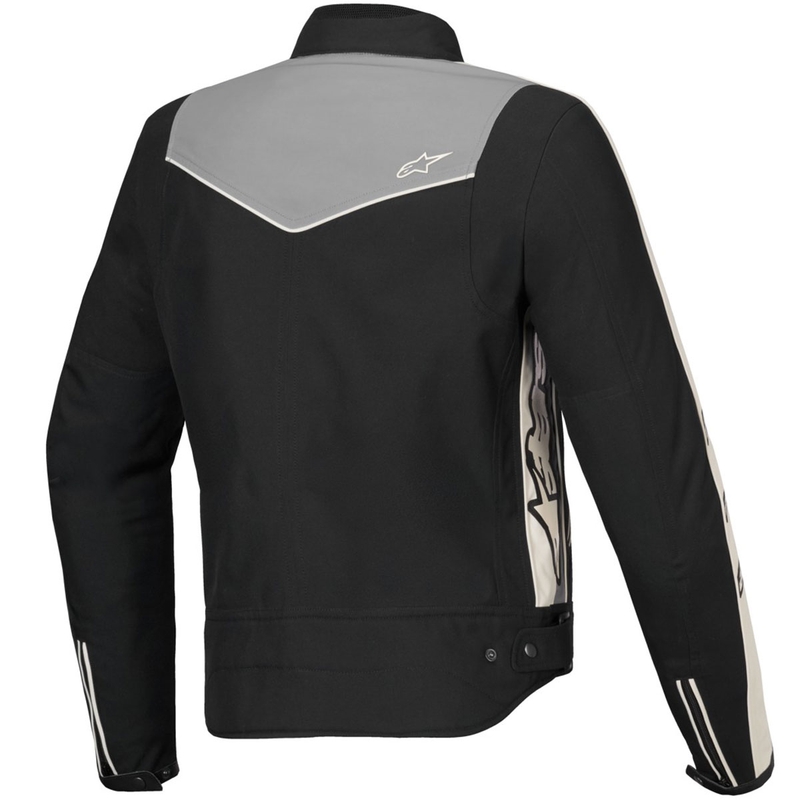 Alpinestars Stella T-Dyno Vandtæt dame motorcykeljakke Sort-Mørkegrå-Grå-Beige