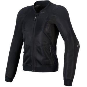 Alpinestars STELLA TROOP-AIR dame motorcykeljakke sort-sort