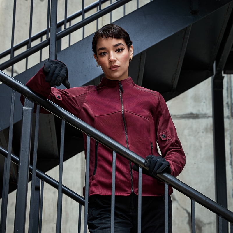 Alpinestars STELLA C-1 AIR motorcykeljakke til kvinder lilla