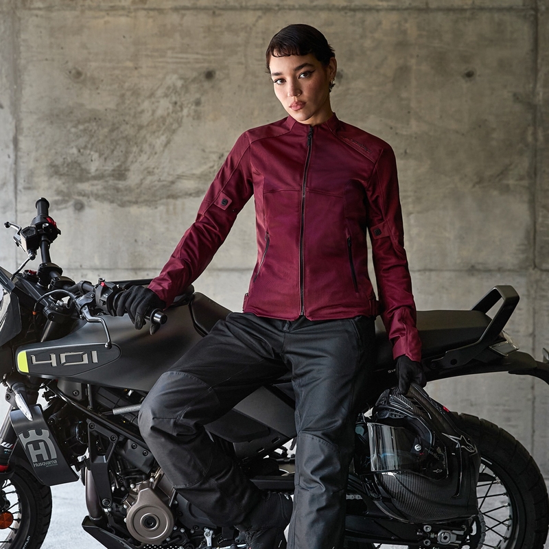 Alpinestars STELLA C-1 AIR motorcykeljakke til kvinder lilla