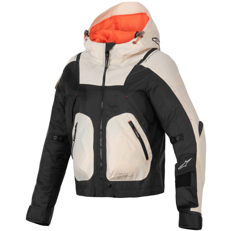 Dame motorcykeljakke Alpinestars MOLLY AIR sort-mandel