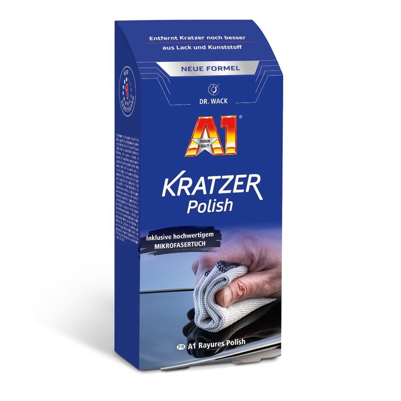 Fjerner fine ridser fra lak og plast Dr. Wack Scratch Polish 50 ml