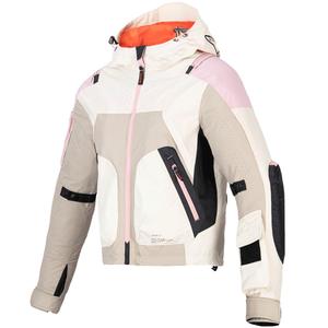 Dame motorcykeljakke Alpinestars MOLLY AIR sand-pink-mandel