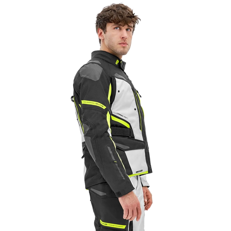 Motorcykeljakke Shima Dune fluogul
