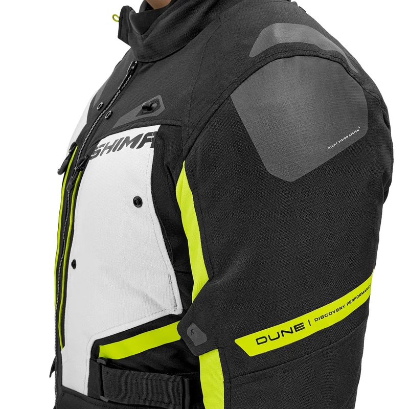 Motorcykeljakke Shima Dune fluogul