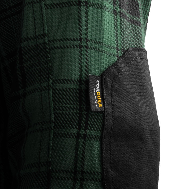 Rebelhorn Shifter motorcykelskjorte sort-grøn