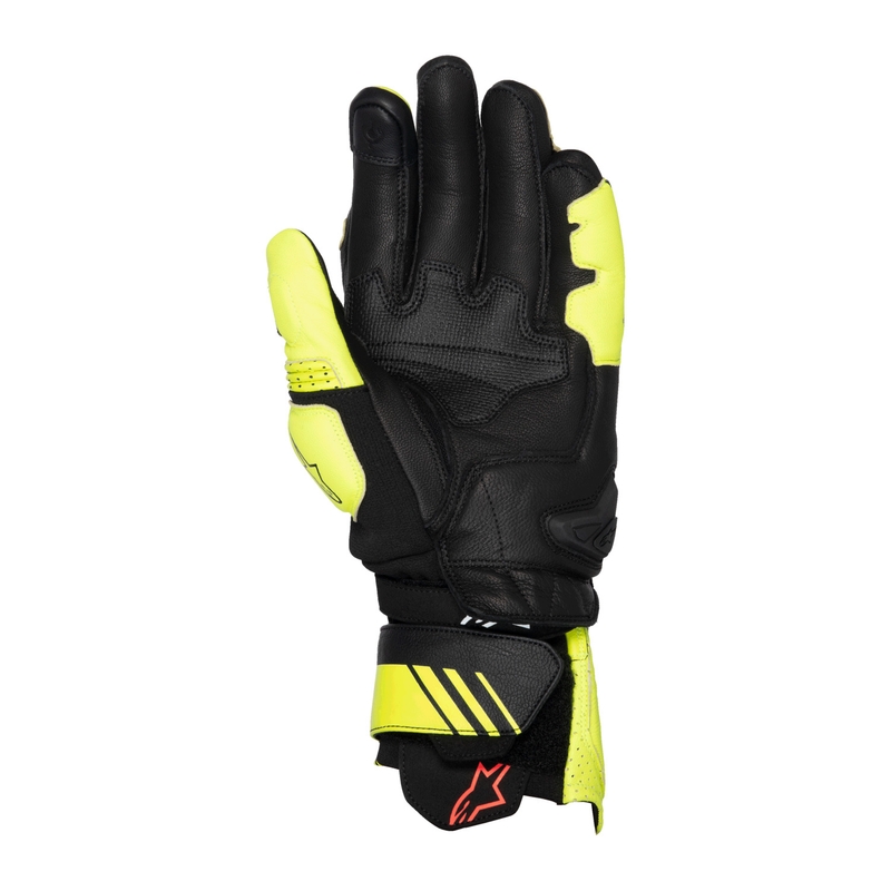 Motorcykelhandsker Alpinestars GP Plus R V3 fluo gul-sort