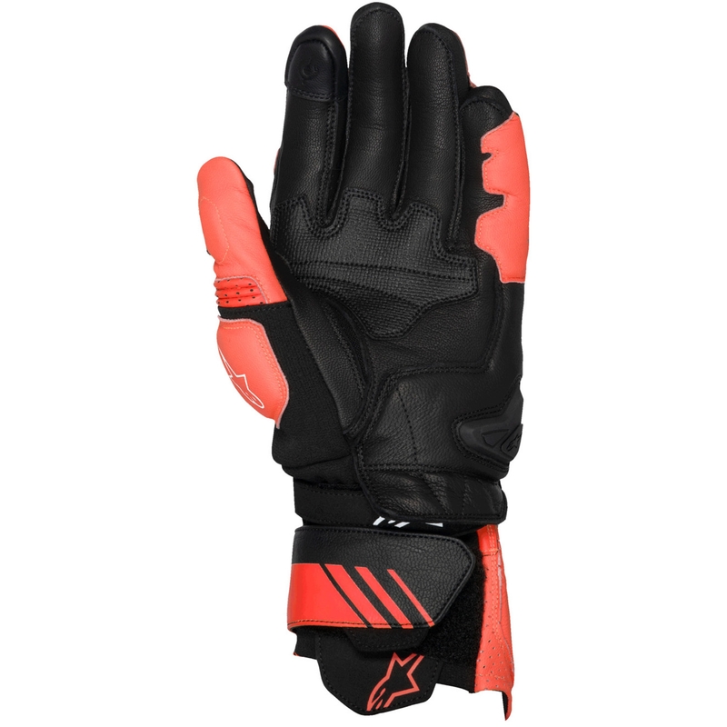 Motorcykelhandsker Alpinestars GP Plus R V3 rød-fluor rød-sort