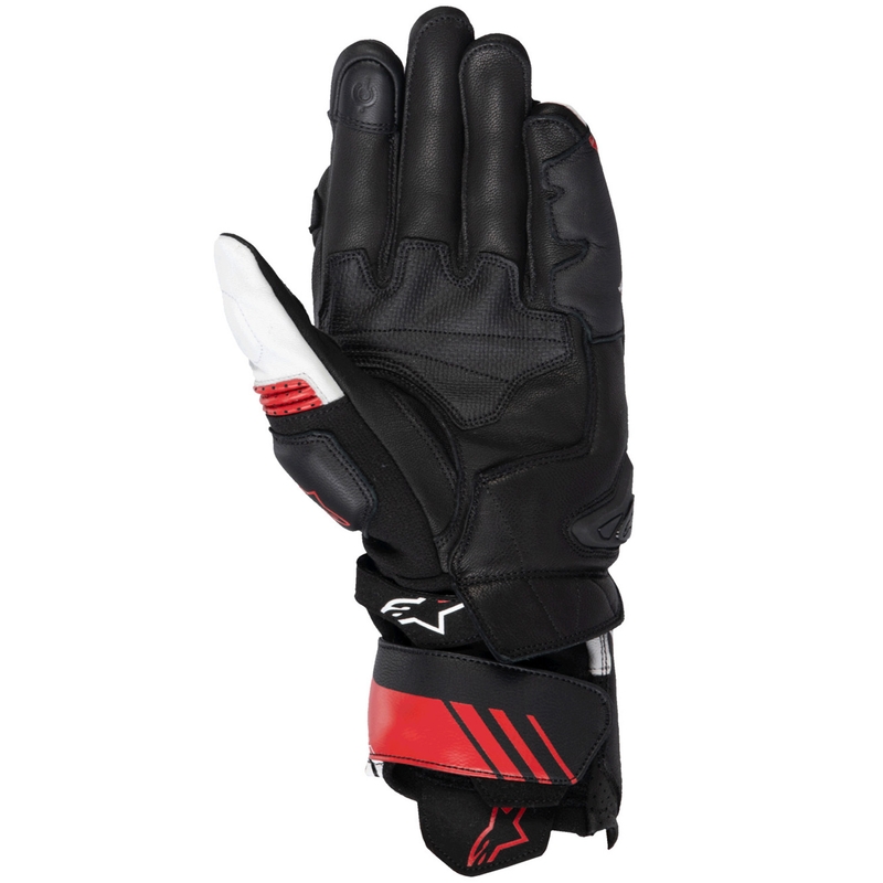 Alpinestars GP Plus R V3 motorcykelhandsker sort-hvid-rød